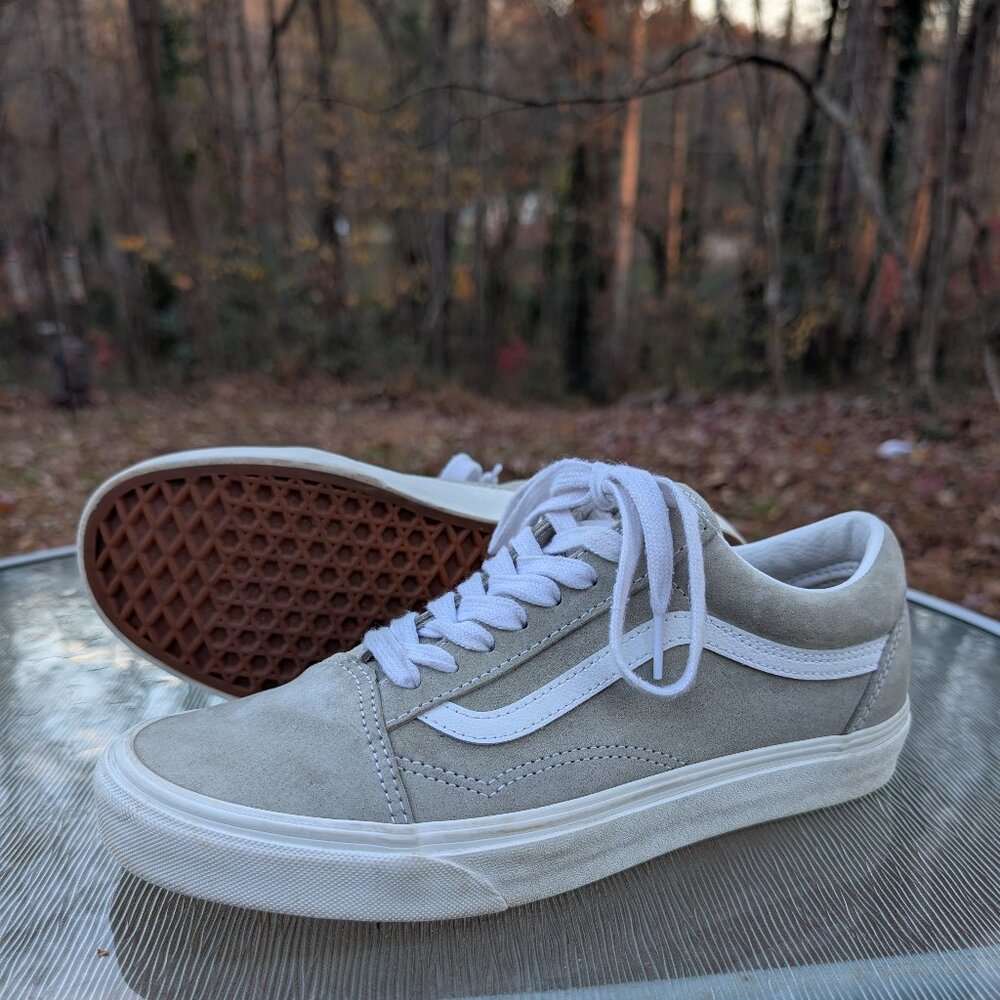Men's 9 Women's 10.5 VANS Eco Dry Suede Skateboard Shoes